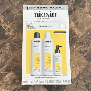 NEW 🆕 Nioxin Pro Clinical Thickening Hair Care Set